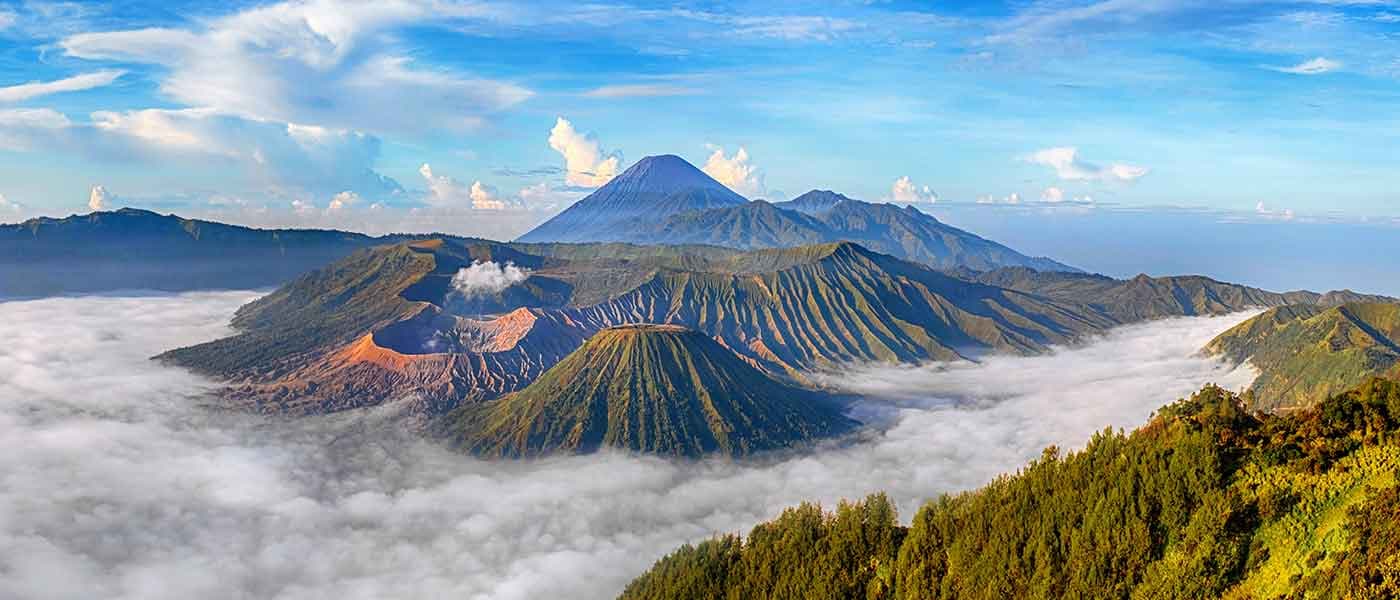 Where to visit Mount Bromo from?