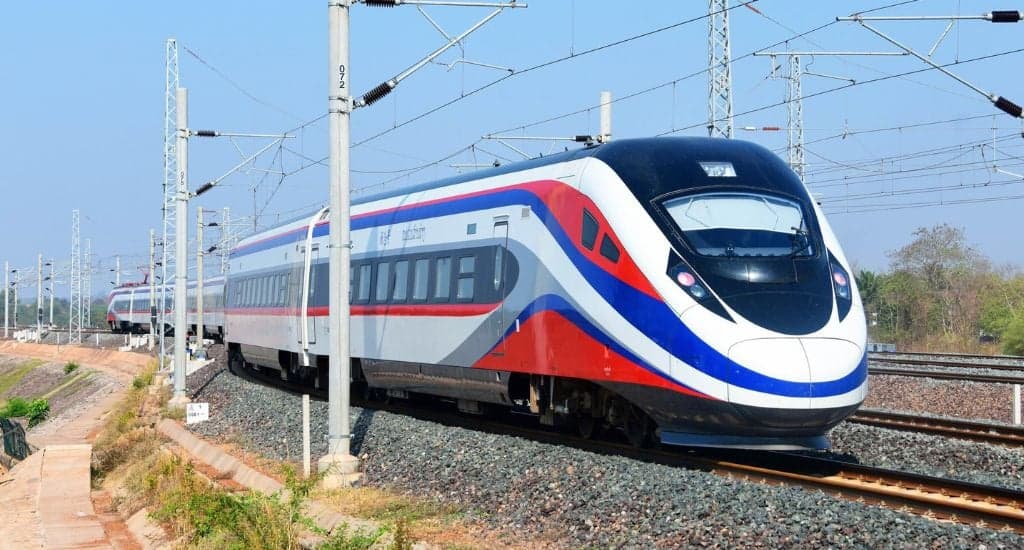 Booking train tickets in Laos